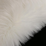Max Maxb Soft Sheepskin Fluffy Skin Faux Fur Fake Rug Mat Small Rugs White