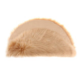 Max Soft Sheepskin Fluffy Skin Faux Fur Fake Rug Mat Small Rugs Camel