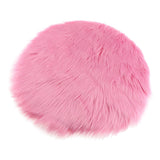 Max Soft Sheepskin Fluffy Skin Faux Fur Fake Rug Mat Small Rugs Pink