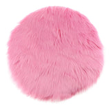 Max Soft Sheepskin Fluffy Skin Faux Fur Fake Rug Mat Small Rugs Pink