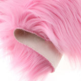 Max Soft Sheepskin Fluffy Skin Faux Fur Fake Rug Mat Small Rugs Pink