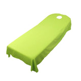 Max SPA massage treatment bed cover Green