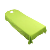 Max SPA massage treatment bed cover Green