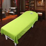 Max SPA massage treatment bed cover Green
