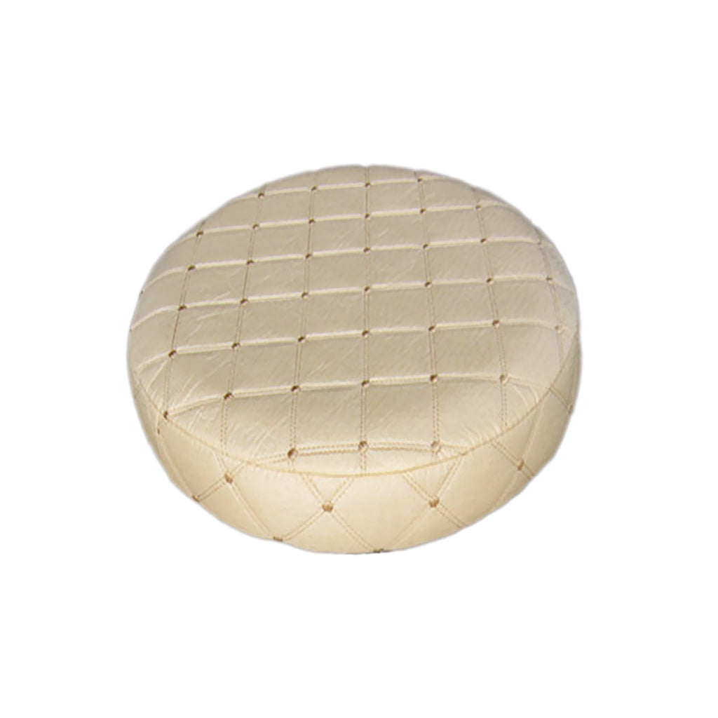 Max 11" Round Bar Stool Covers, Round Chair Seat Cover Cushions  Beige