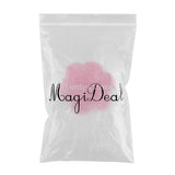 Max Soft Sheepskin Fluffy Faux Fur Rug Mat Small Rugs Flower 60cm Dark Pink