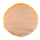 Max 80cm Soft Sheepskin Fluffy Skin Faux Fur Fake Rug Mat Rugs Yellow