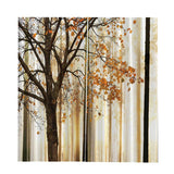 Max Set of 2 Panel Digital Printing 3D Curtains Window  autumn tree