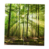 Max Set of 2 Panel Digital Printing 3D Curtains Window  Sunshine