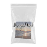 Max 2 Panels Digital 3D Printing Blackout Window Curtains Seaside