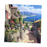 Max Set of 2 Panel Digital Printing 3D Curtains Window  Street