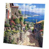 Max Set of 2 Panel Digital Printing 3D Curtains Window  Street