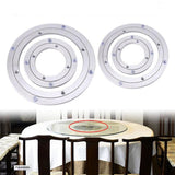 Max Round Rotating Turntable Bearing 5/16 Thick Heavy Duty Swivel Plate 4 Inch