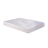 Max Home Textile Bed Sheet Solid Fitted Sheets 198x203x30cm White