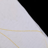 Max Roman shade European embroidery style tie up window curtain Yellow 60x140cm