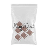 Max 9Pieces Foam Puzzle Exercise Mat Interlocking Floor Tiles  Brown Wood Grain