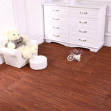 Max 9Pieces Foam Puzzle Exercise Mat Interlocking Floor Tiles  Brown Wood Grain