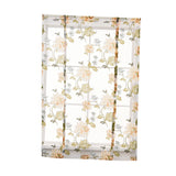 Max Kitchen Window Short Roman Blinds Curtains Panel Yellow Peony 60x140cm