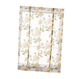Max Kitchen Window Short Roman Blinds Curtains Panel Yellow Peony 60x140cm