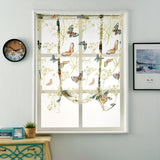 Max Kitchen Window Short Roman Blinds Curtains Panel Butterfly 80x140cm