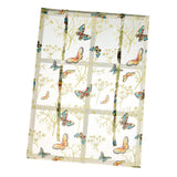 Max Kitchen Window Short Roman Blinds Curtains Panel Butterfly 80x140cm