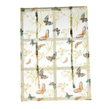 Max Kitchen Window Short Roman Blinds Curtains Panel Butterfly 80x140cm