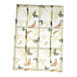 Max Kitchen Window Short Roman Blinds Curtains Panel Butterfly 140x140cm