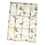 Max Kitchen Window Short Roman Blinds Curtains Panel Butterfly 140x140cm