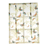 Max Kitchen Window Short Roman Blinds Curtains Panel Butterfly 140x140cm