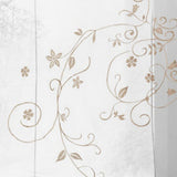 Max Liftable Roman Curtain Sheer Voile Window Valance Drape #1 Sand, 60x120cm