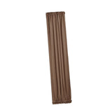 Max Sliding Glass Window Door Curtain Blackout Panel Rod Pocket Coffee