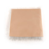 Max 80x50cm Shaggy Sheepskin Rug Soft Non Shed Carpet Rug 5cm Pile White Grey
