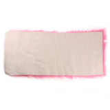 Max 80x50cm Shaggy Sheepskin Rug Soft Non Shed Carpet Rug 5cm Pile Pink
