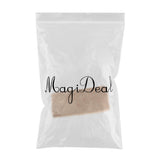 Max 80x50cm Shaggy Sheepskin Rug Soft Non Shed Carpet Rug 5cm Pile Camel