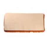 Max 80x50cm Shaggy Sheepskin Rug Soft Non Shed Carpet Rug 5cm Pile Coffee