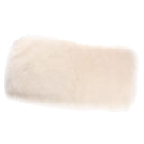 Max 50cmx100cm Sheepskin Fluffy Skin Faux Fur Fake Rug Mat Rugs White