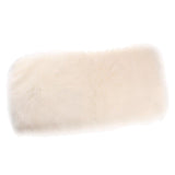 Max 50cmx100cm Sheepskin Fluffy Skin Faux Fur Fake Rug Mat Rugs White