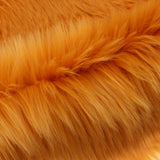 Max 50cmx100cm Sheepskin Fluffy Skin Faux Fur Fake Rug Mat Rugs Dark Orange