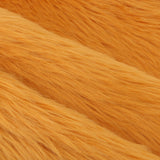 Max 50cmx100cm Sheepskin Fluffy Skin Faux Fur Fake Rug Mat Rugs Dark Orange