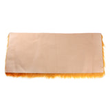 Max 50cmx100cm Sheepskin Fluffy Skin Faux Fur Fake Rug Mat Rugs Dark Orange