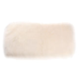 Max 60cmx90cm Sheepskin Fluffy Skin Faux Fur Fake Rug Mat Rugs  White