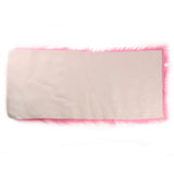 Max 60cmx90cm Sheepskin Fluffy Skin Faux Fur Fake Rug Mat Rugs  Dark Pink