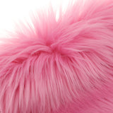 Max 60cmx90cm Sheepskin Fluffy Skin Faux Fur Fake Rug Mat Rugs  Dark Pink