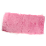 Max 60cmx90cm Sheepskin Fluffy Skin Faux Fur Fake Rug Mat Rugs  Dark Pink