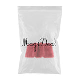 Max 60cmx90cm Sheepskin Fluffy Skin Faux Fur Fake Rug Mat Rugs  Red