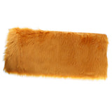 Max 60cmx90cm Sheepskin Fluffy Skin Faux Fur Fake Rug Mat Rugs  Dark Orange