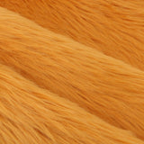 Max 60cmx90cm Sheepskin Fluffy Skin Faux Fur Fake Rug Mat Rugs  Dark Orange
