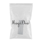 Max Sliding Glass Window Door Curtain Panel Room Darkening Rod Pocket White