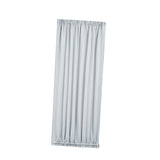 Max Sliding Glass Window Door Curtain Panel Room Darkening Rod Pocket White