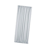 Max Sliding Glass Window Door Curtain Panel Room Darkening Rod Pocket White